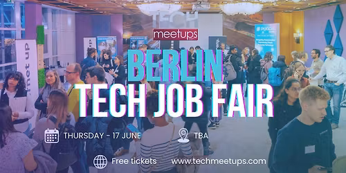 Berlin Tech Job Fair (Berlin Tech-Jobmesse 2026)