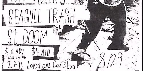 Kryptic, C.M.T.A., Not a Horse, Yuri Violence, Seagull Trash, St. Doom