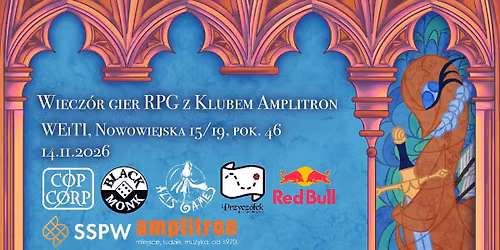 Wiecz\u00f3r gier RPG z Klubem Amplitron