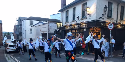 Great Western Morris dances at the Fat Pig, Exeter