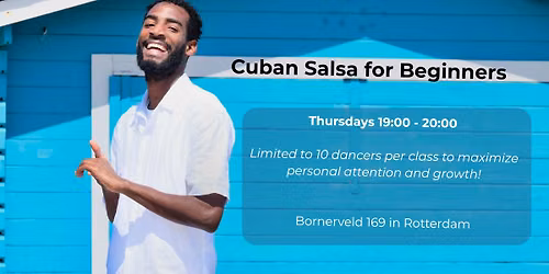 8-week course Cuban Salsa (beginners) in Rotterdam