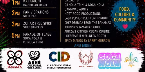 Caribbean F\u00eate Returns to the Claiborne Cultural Innovation District (CID)