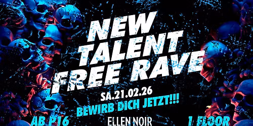 NEW TALENT - FREE RAVE ab P16