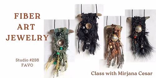 Mixed Media Jewelry Workshop: The Art of Texture & Story