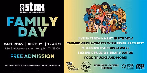 Free Family Day at Stax Museum