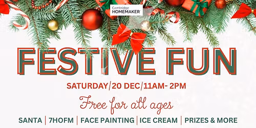 Festive Fun @ Cambridge Homemaker 