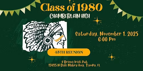 Chamberlain Class of 1980 - 45th Reunion