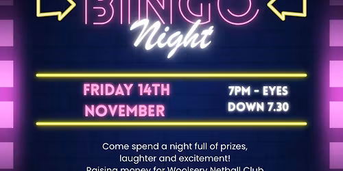 Woolsery Netball Bingo