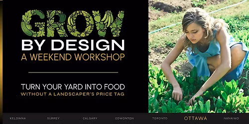 Grow By Design Weekend Workshop - Surrey