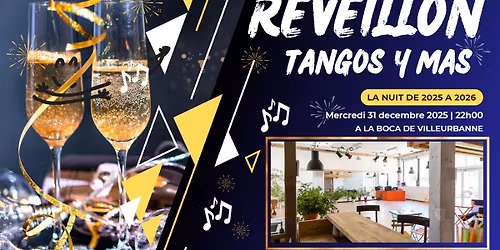 R\u00e9veillon du passage \u00e0 2026 \u00e0 La Boca de Villeurbanne