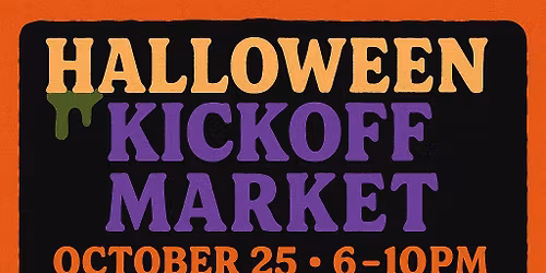 Halloween bazaar market 