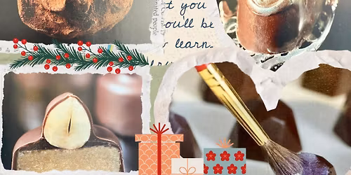 SJOKOLADEVERKSTED til jul\ud83c\udf84Lag dine egne tr\u00f8fler, marsipan & sjokoladekonfekt~Konfekteske med hjem!