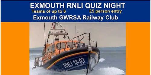 RNLI Exmouth Quiz Night