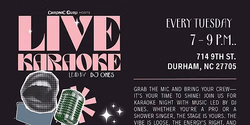 Tuesday Karaoke | Durham