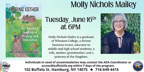 Local Author: Molly Nichols Mailey