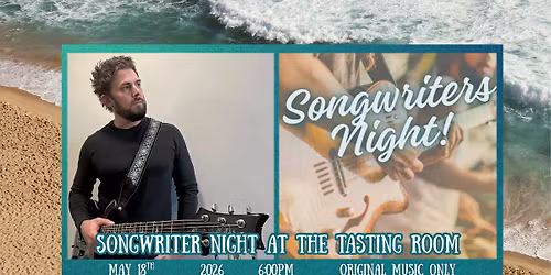 Songwriter Night at The Tasting Room ft. Chris Alley