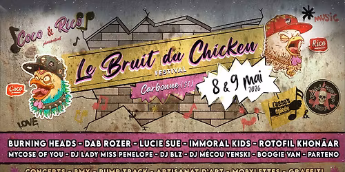 FESTIVAL LE BRUIT DU CHIKEN