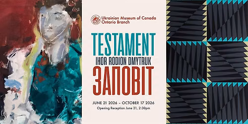 TESTAMENT \u2022 ZAPOVIT Ihor Rodion Dmytruk