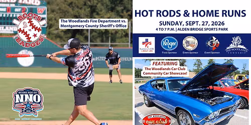 Hot Rods & Home Runs - Boots vs. Badges Softball Game