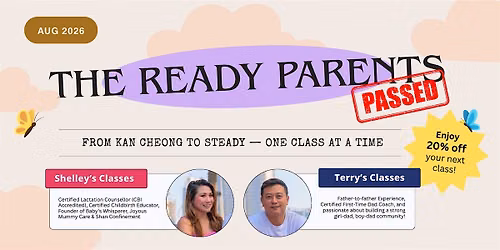First-Time Dads Bootcamp: Terry's Classes