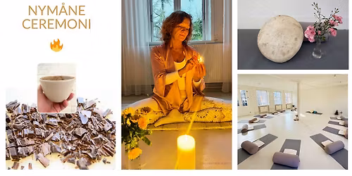 Nym\u00e5ne Ceremoni med Hjerte-Yin, Tromme og Ceremoniel Kakao