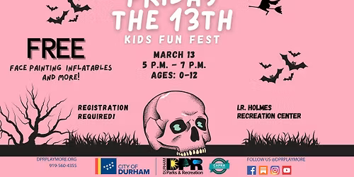 Friday the 13th Kids Fun Fest