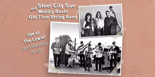 Steel City Sue and The Wobbly Boots Old Time String Band