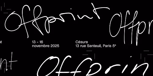 Offprint Paris 2025