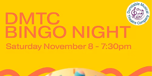 DMTC BINGO NIGHT!