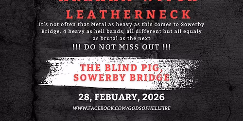 Gods Of Hellfire * Battalions * Arkham Witch * Leatherneck