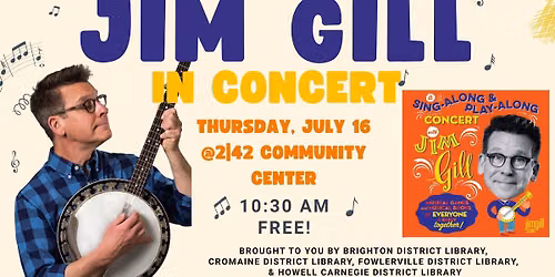 Sing-Along & Play-Along Concert with JIM GILL