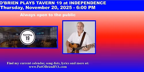 Pat O'Brien Plays Tavern 19 at Independence Golf Club