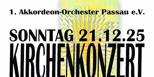 Kirchenkonzert im Advent zu Gunsten der Bahnhofsmission Passau 