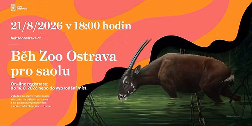VYPROD\u00c1NO! - B\u011bh Zoo Ostrava pro saolu