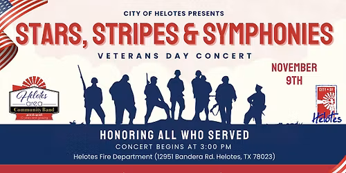 Helotes Veterans Day Concert: Stars, Stripes & Symphonies