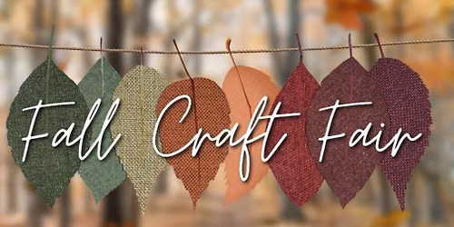 6th Annual Craft Masters Craft Sale (HANDMADE items only)