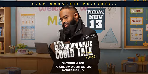 Eddie B: If These Classroom Walls Could Talk Tour