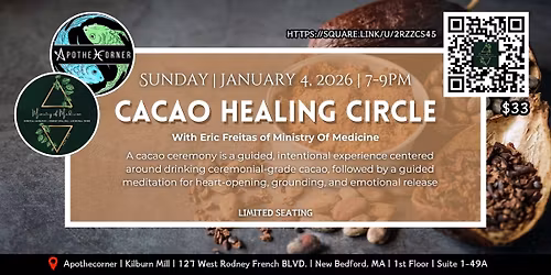 Cacao Healing Circle with Eric Freitas | Apothecorner