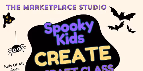 Spooky Kids Create Craft Class 