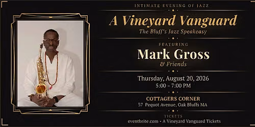 A Vineyard Vanguard:The Bluff's Jazz Speakeasy