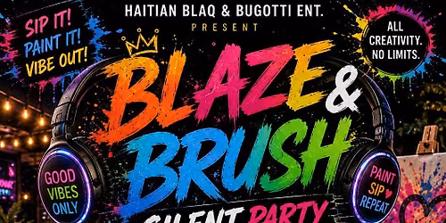 Blaze n Brush Silent Party