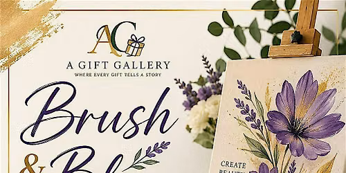 Brush & Bloom \u2013 Canvas Painting