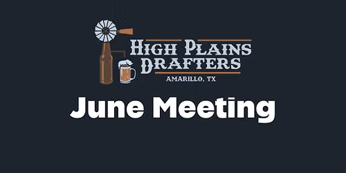June Meeting Friday 12th 7-10 PM