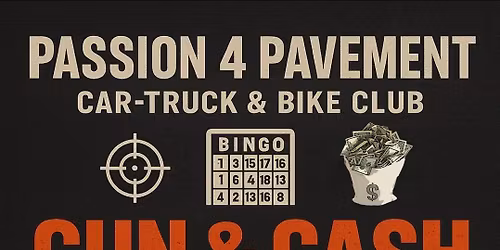 Gun & Cash Games Bingo Fundraiser