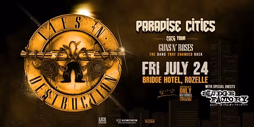 Guns N Roses Experience  & Alice In Chains Tribute - Sydney