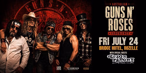 Guns N Roses Experience  & Alice In Chains Tribute - Sydney