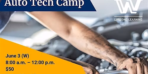 KIDS CAMP: Auto Tech Camp
