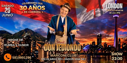 DON JEDIONDO EN LONDON