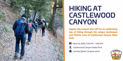 Hiking at Castlewood Canyon