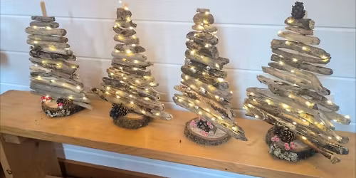 Driftwood Xmas Tree\/Candle Centrepiece Workshop 